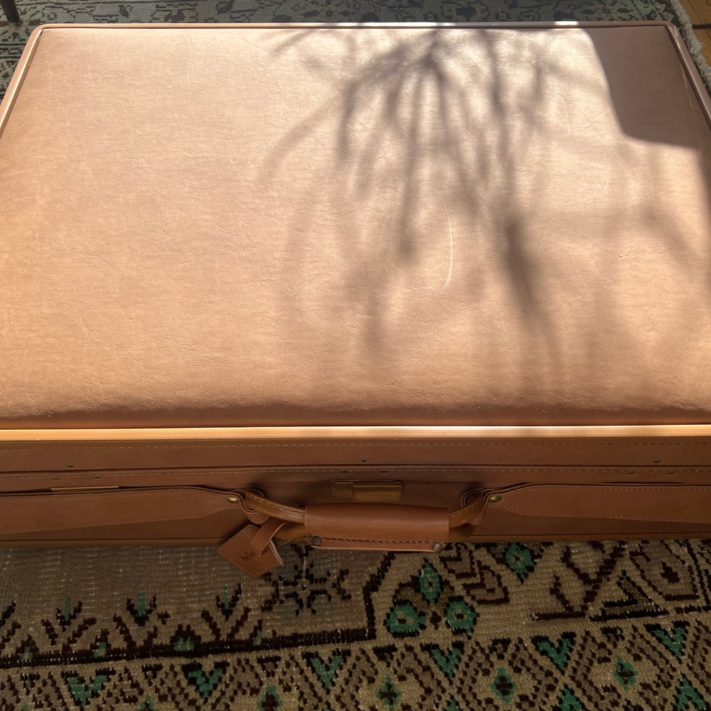 Vintage Hartmann Belting Luggage Suitcase 26” x 8.5” x 19”